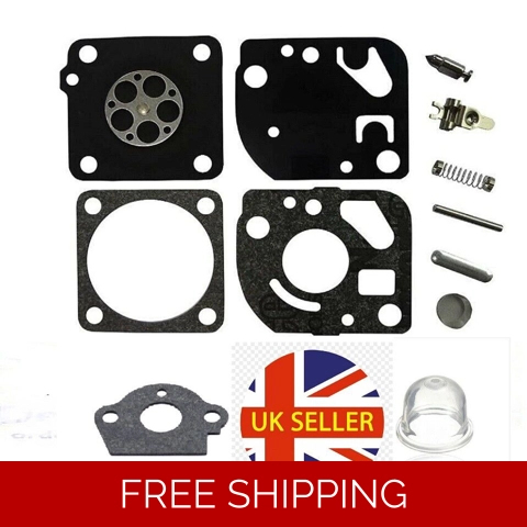Homelite HBL26BV HLT26CD HHT2655 HBC26SJS FULL CARBURETOR SERVICE KIT ("SEE LIST")